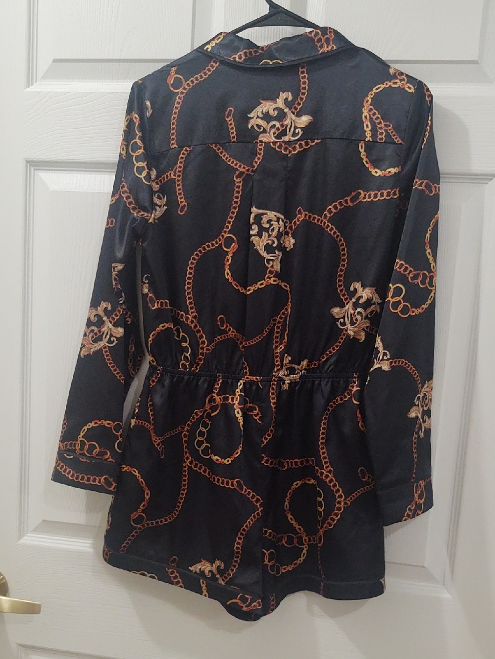 BuddyLove Black Long Sleeve Romper | Size Small - Picture 5 of 5